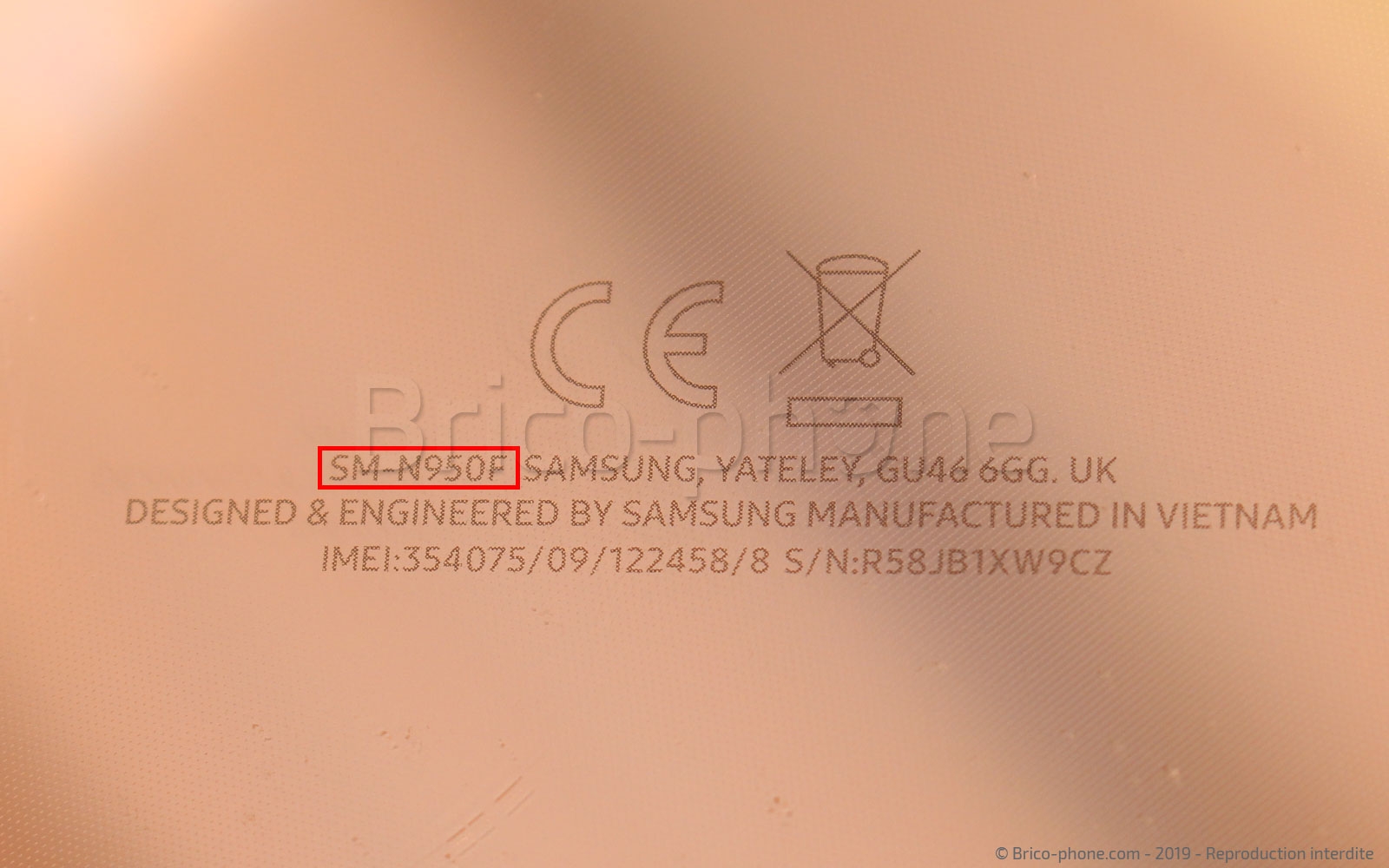 Changement du connecteur de charge sur Galaxy Note 8 photo 1