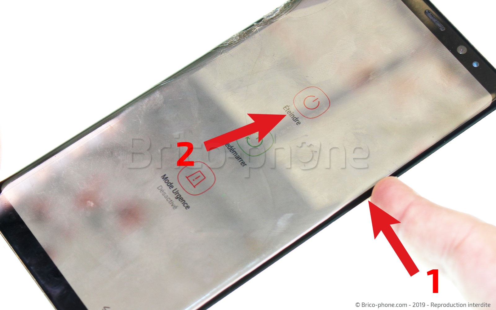 Changement du connecteur de charge sur Galaxy Note 8 photo 2