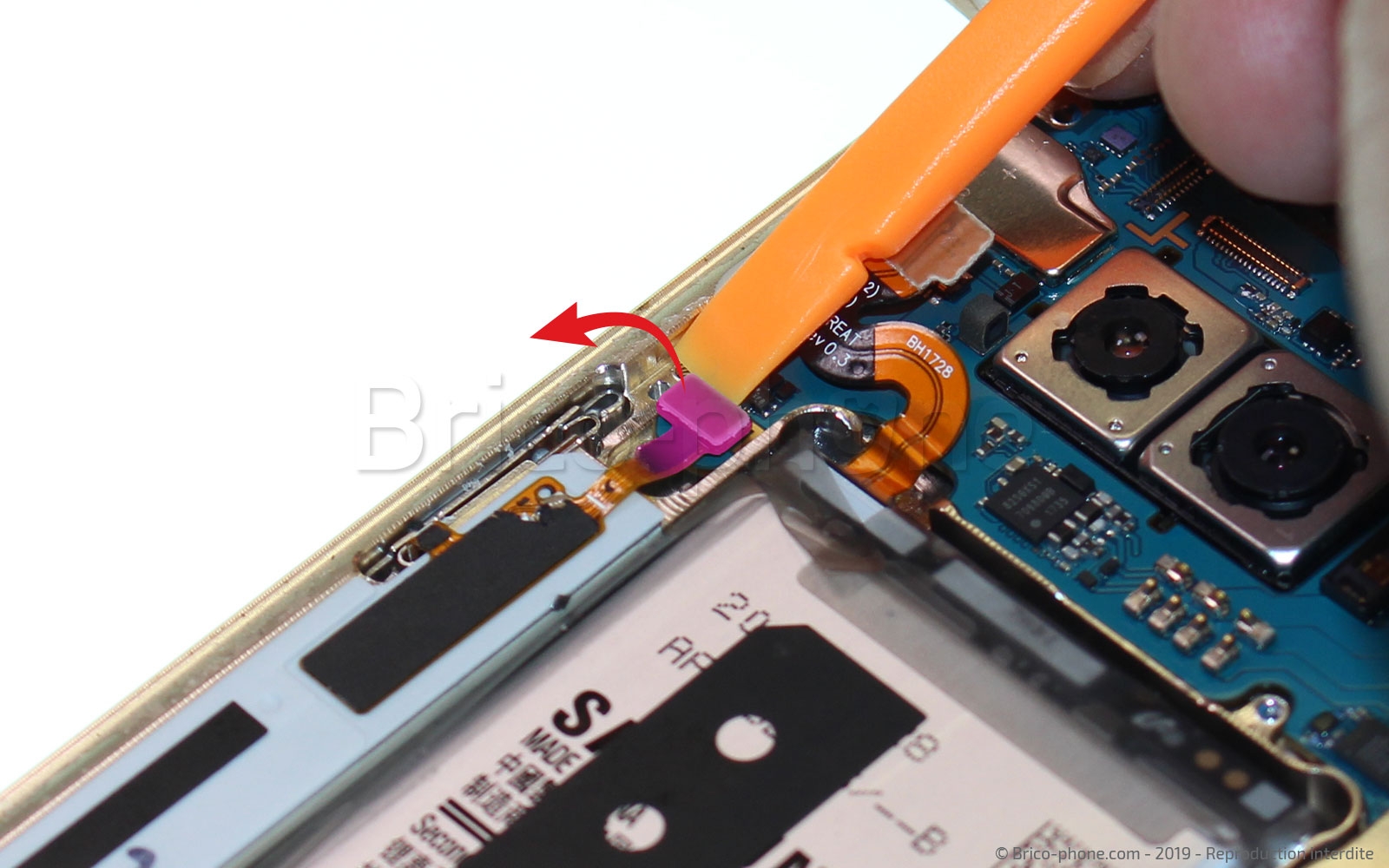 Changement du connecteur de charge sur Galaxy Note 8 photo 1