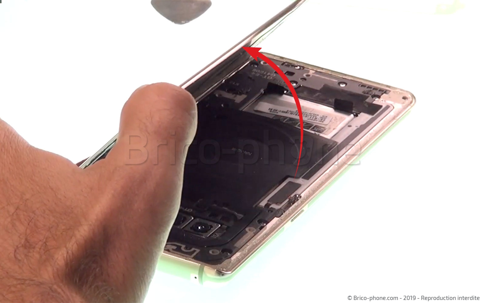 Changement de Vitre Arrière sur Galaxy Note 8 photo 1