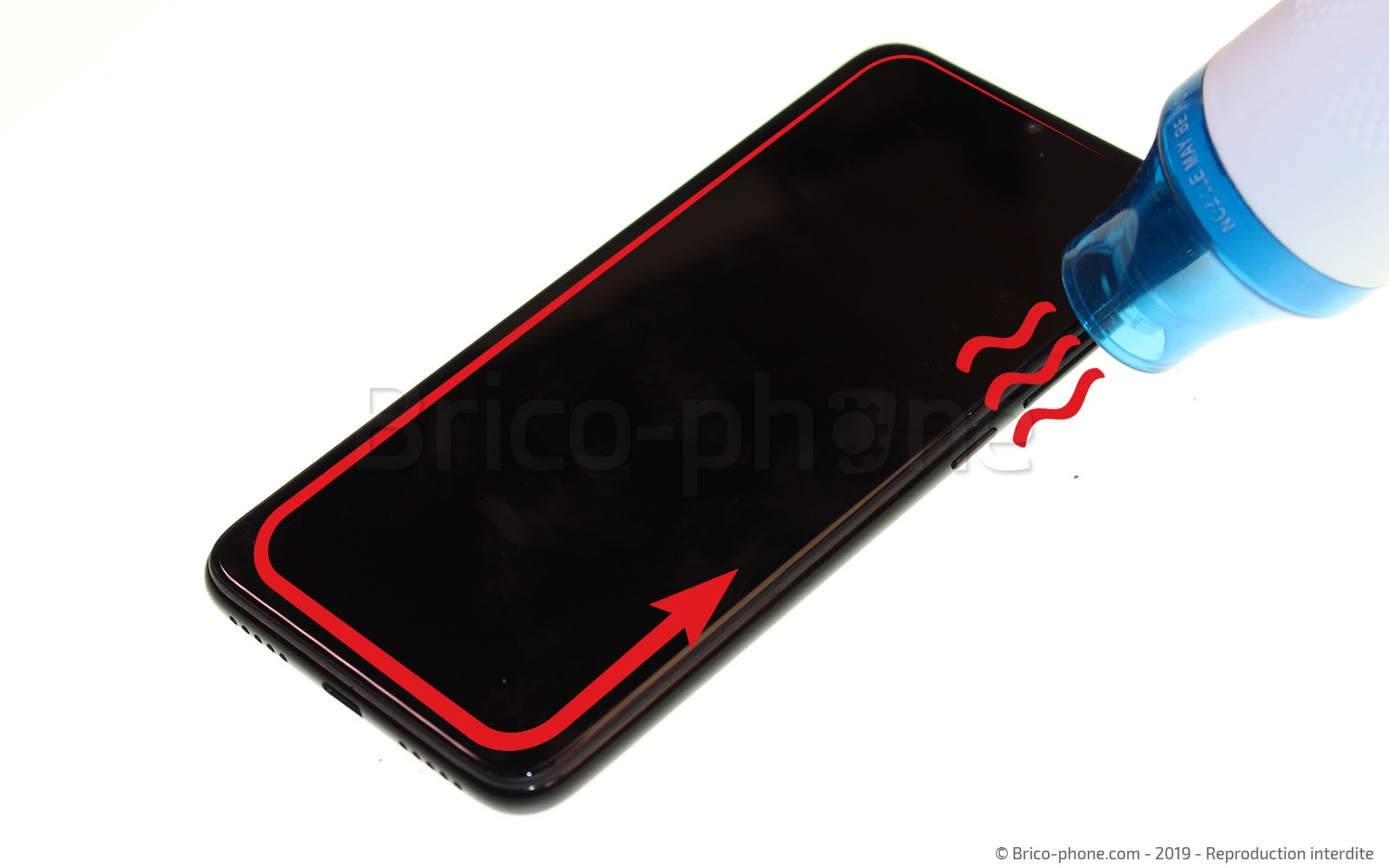 Changement d'écran (vitre + LCD)  sur Redmi Note 7 photo 1