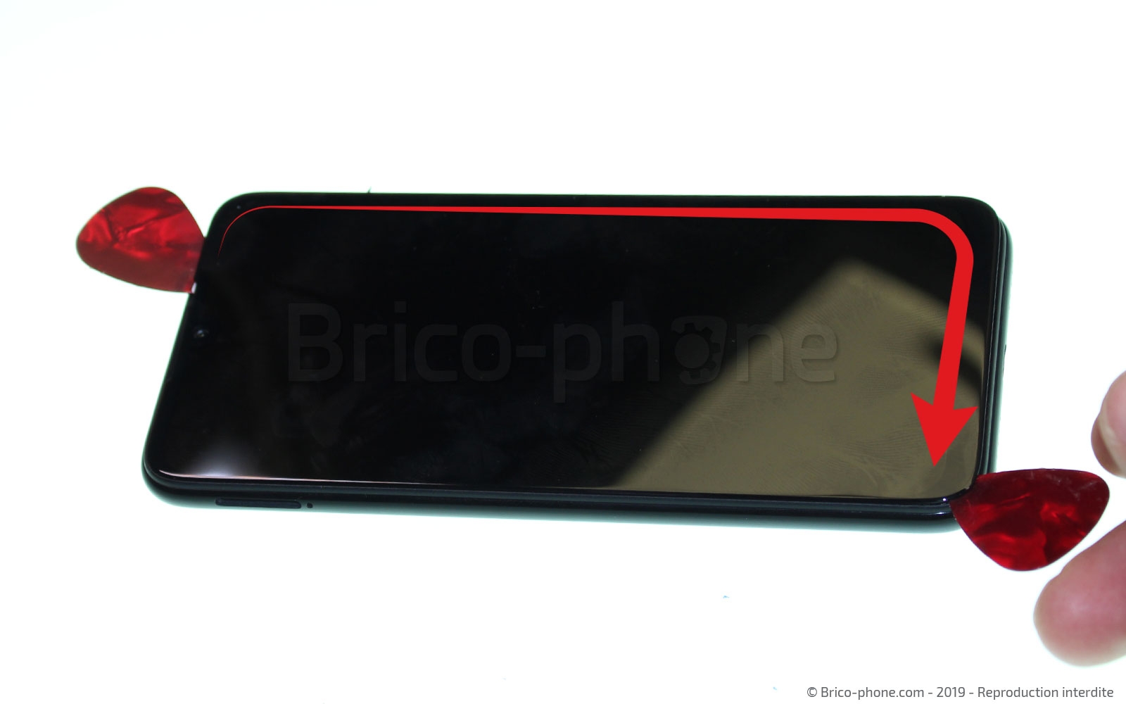 Changement d'écran (vitre + LCD)  sur Redmi Note 7 photo 1