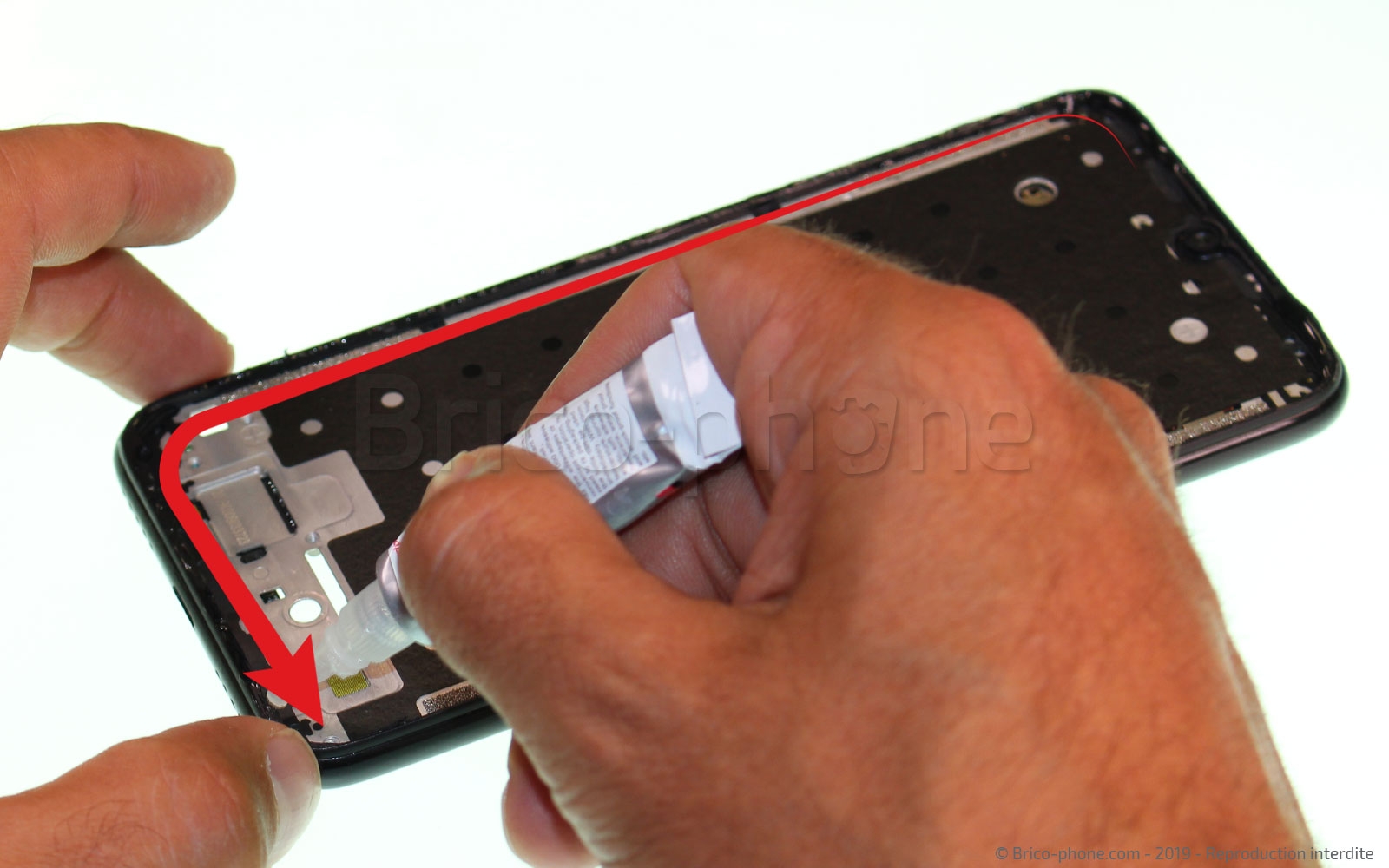 Changement d'écran (vitre + LCD)  sur Redmi Note 7 photo 2