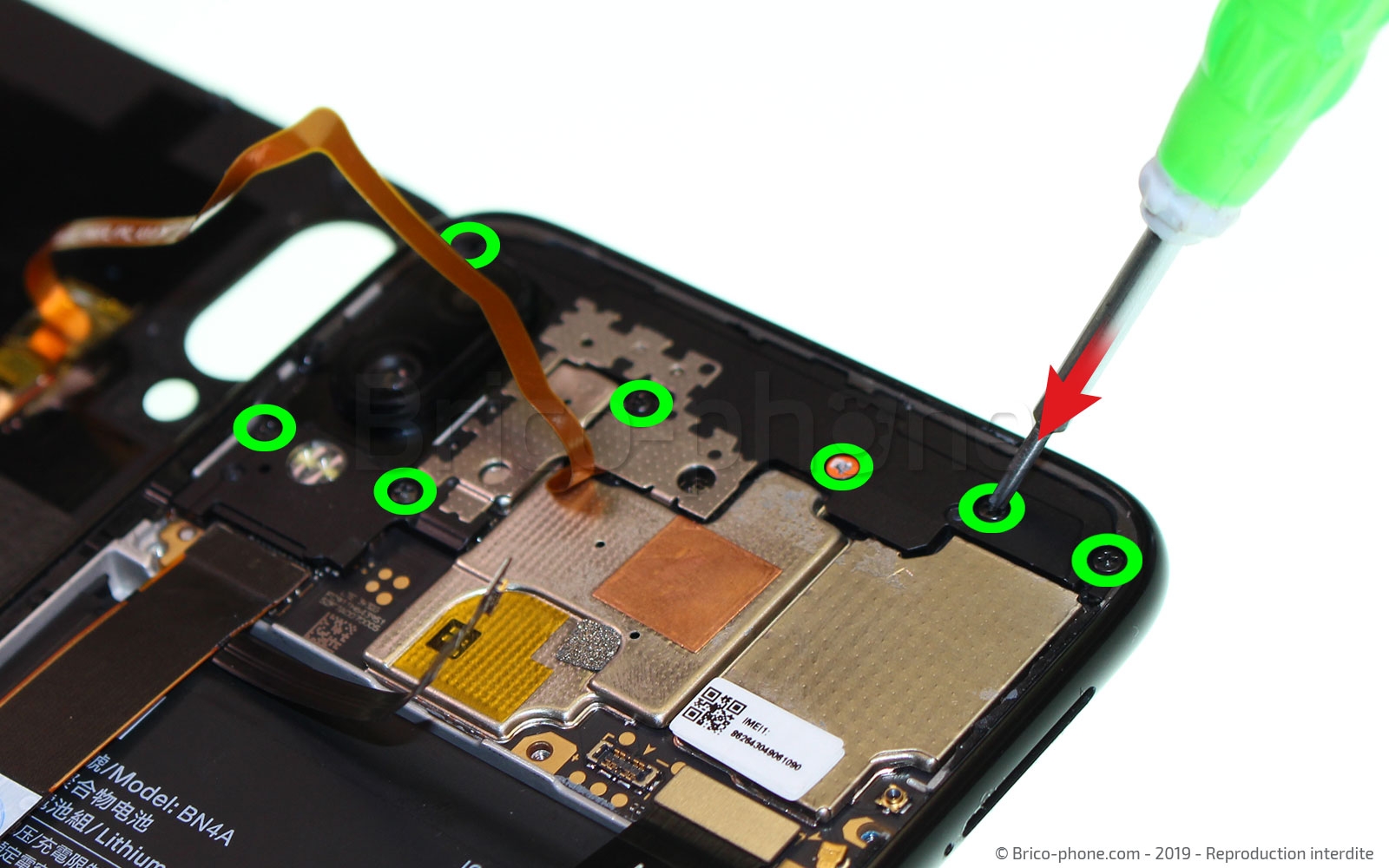 Changement du connecteur de charge sur Redmi Note 7 photo 1