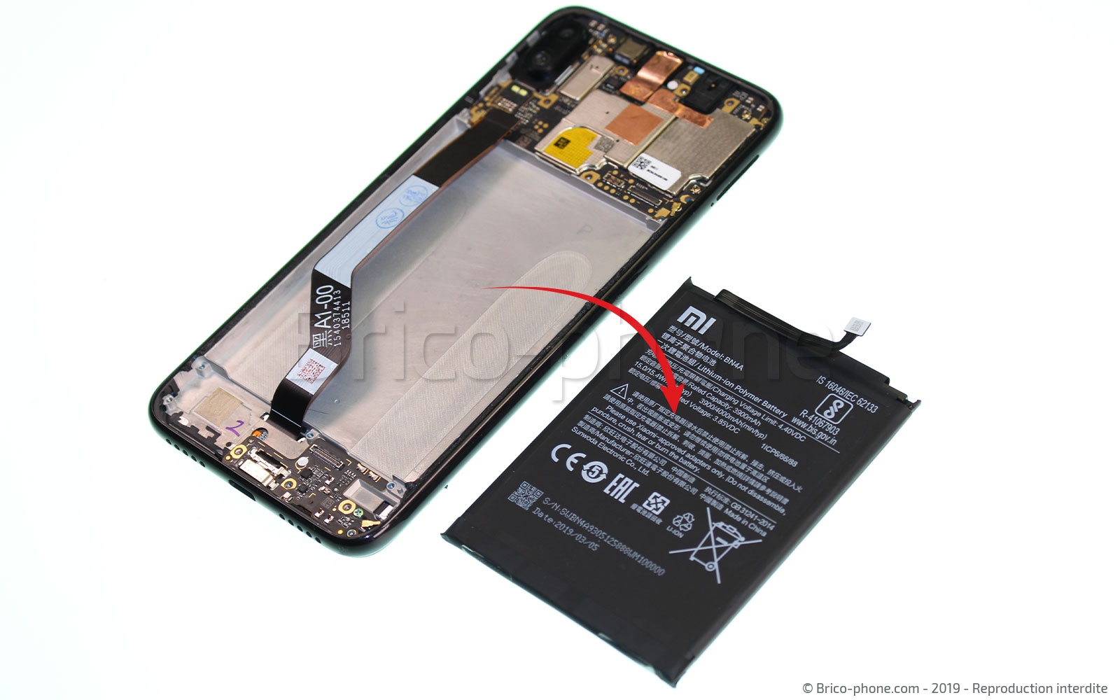 Démontage complet sur Redmi Note 7 photo 2