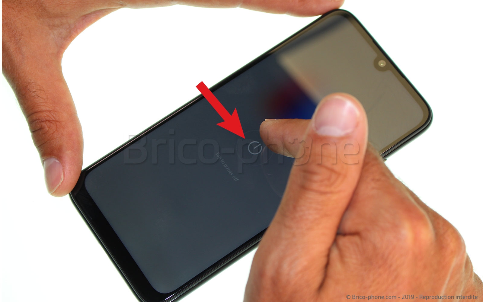 Changement de vitre arrière sur Redmi Note 7 photo 2