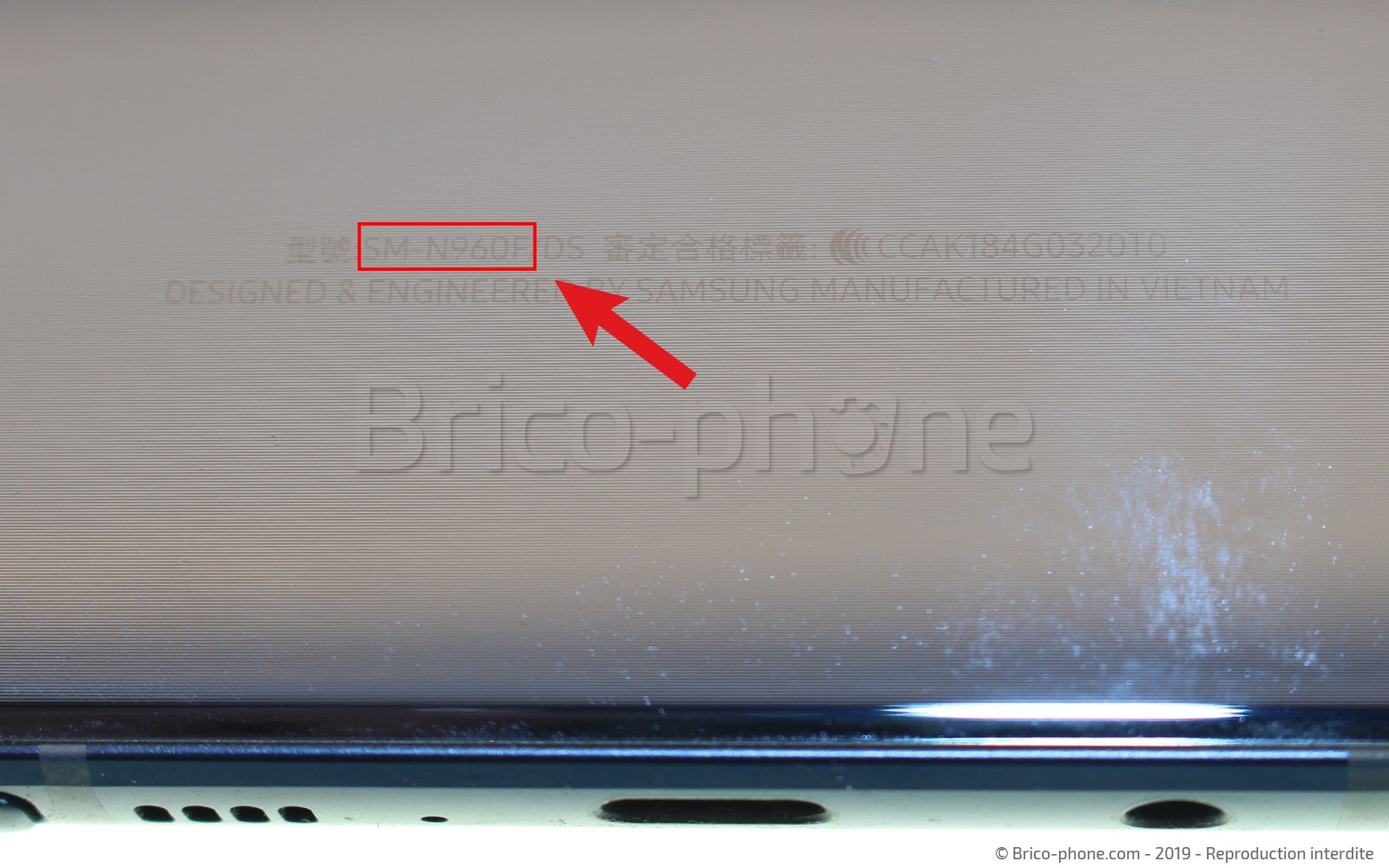 Changement de Bloc Ecran sur Galaxy Note 9 photo 1