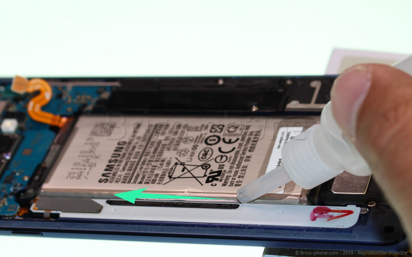 Changement de Bloc Ecran sur Galaxy Note 9 photo 2