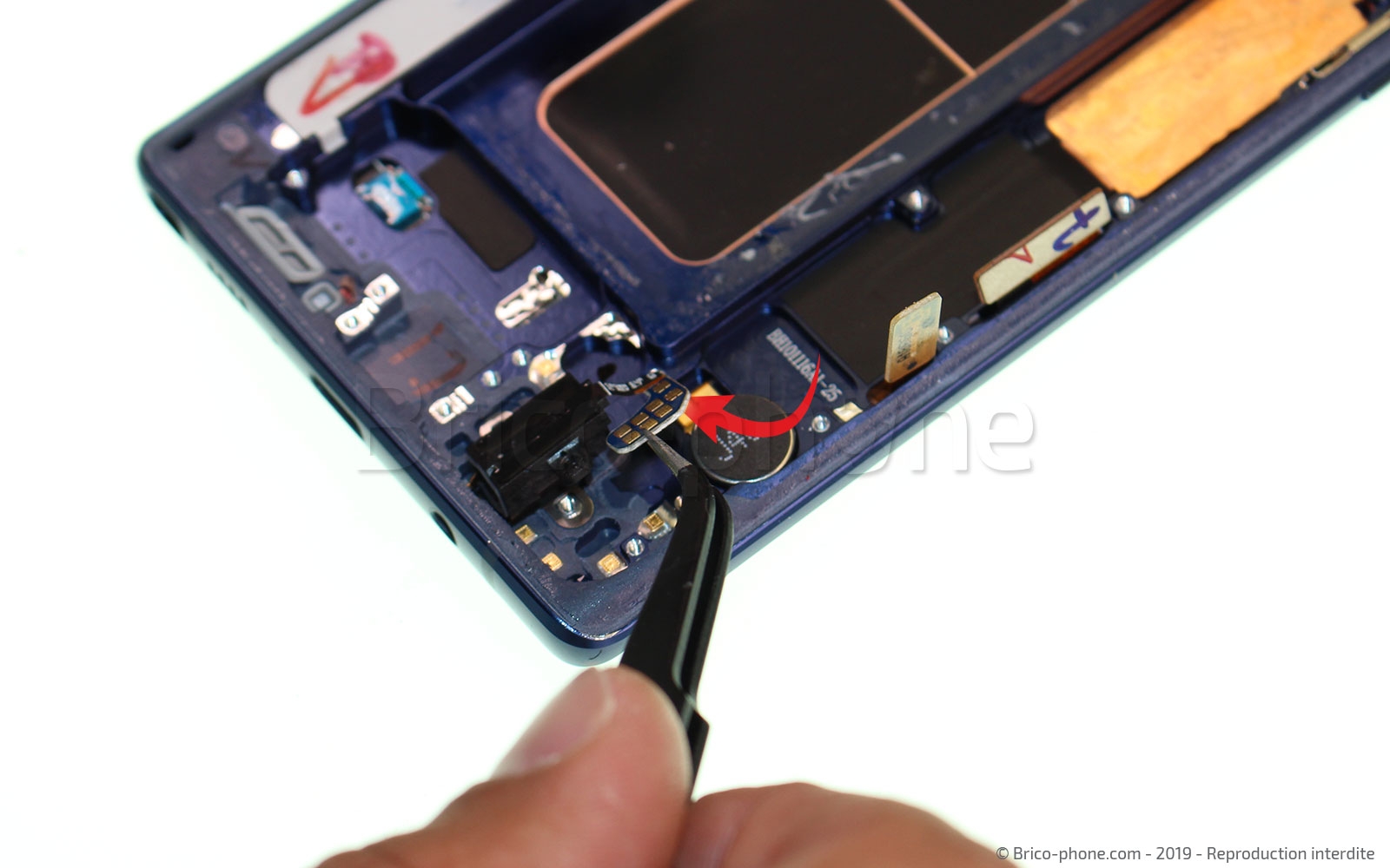 Changement de Bloc Ecran sur Galaxy Note 9 photo 2