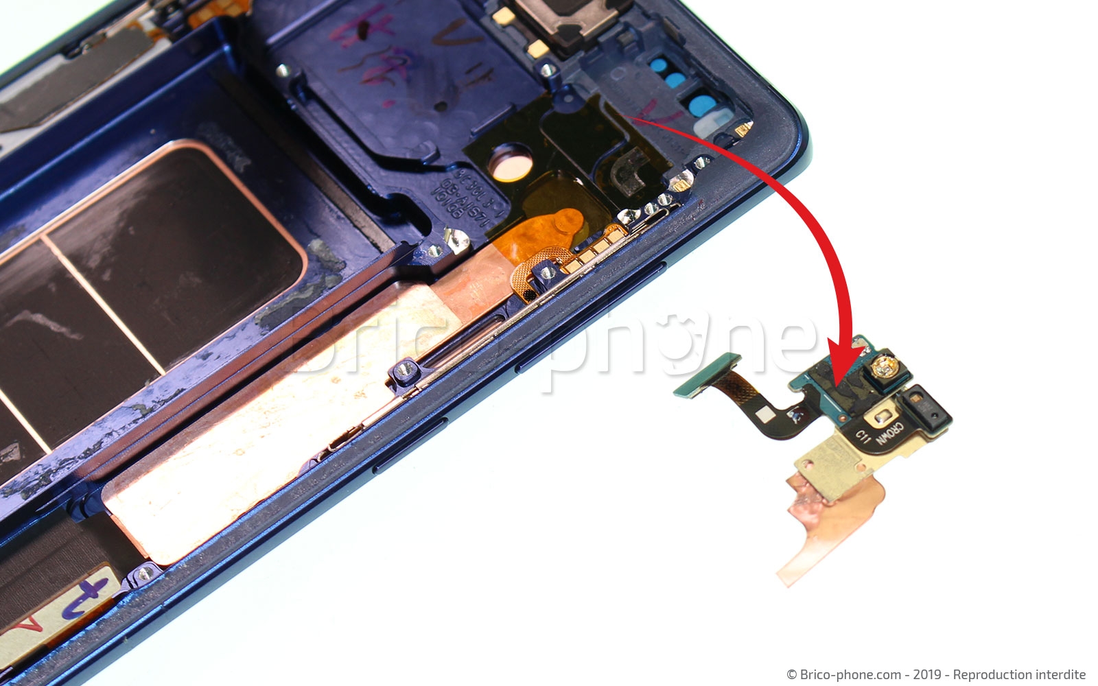 Changement de Bloc Ecran sur Galaxy Note 9 photo 2