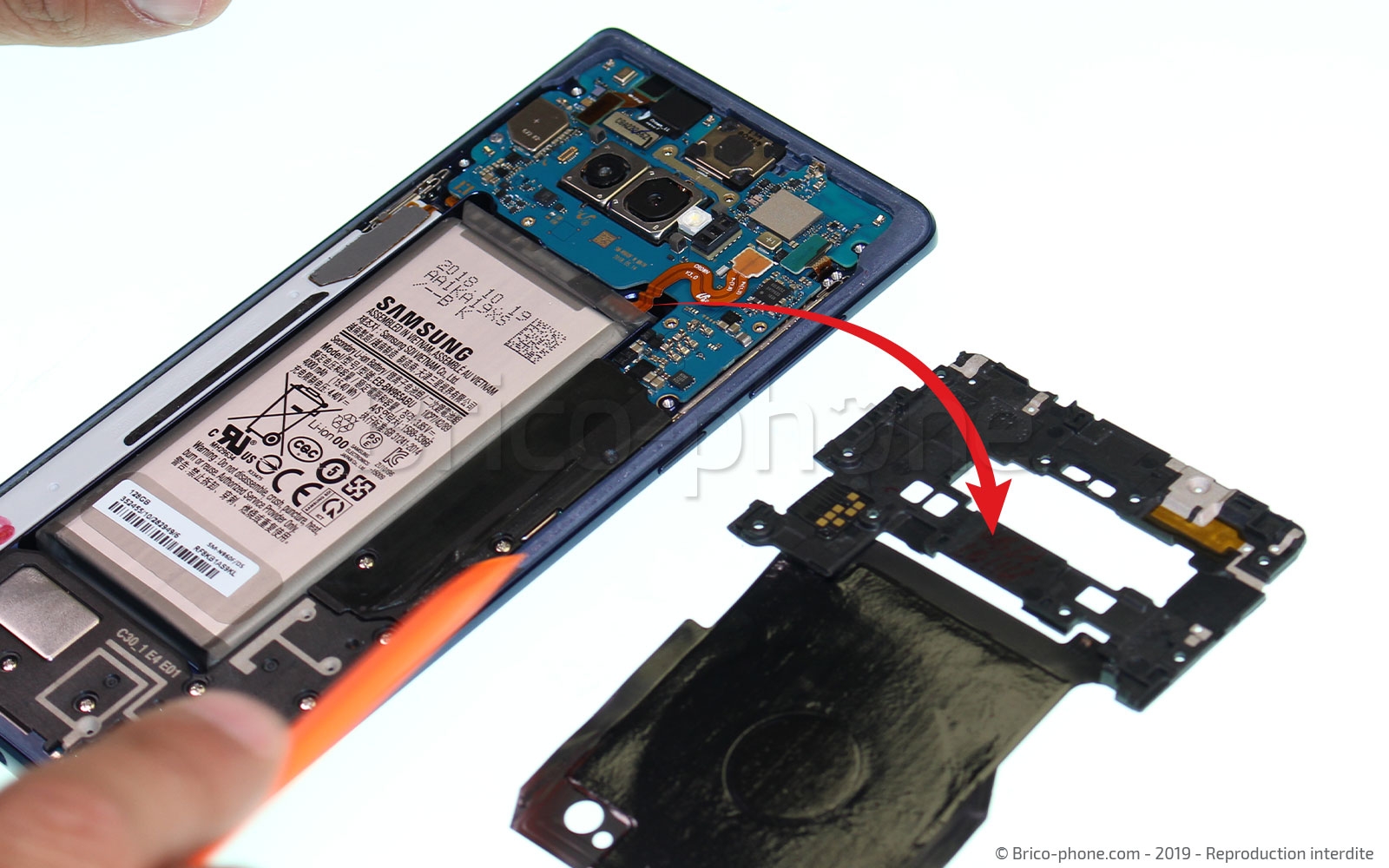 Démontage complet sur Galaxy Note 9 photo 4