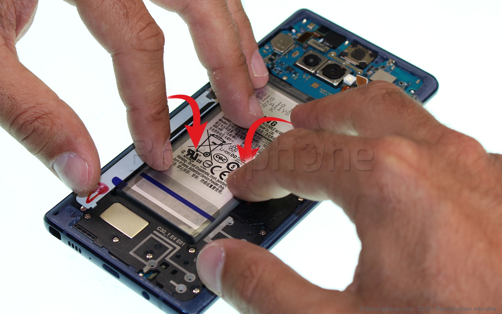 Changement de Batterie sur Galaxy Note 9 photo 2