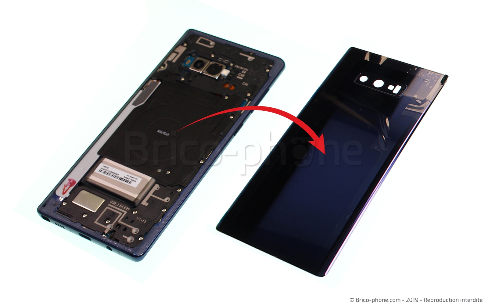 Changement du connecteur de charge sur Galaxy Note 9 photo 4