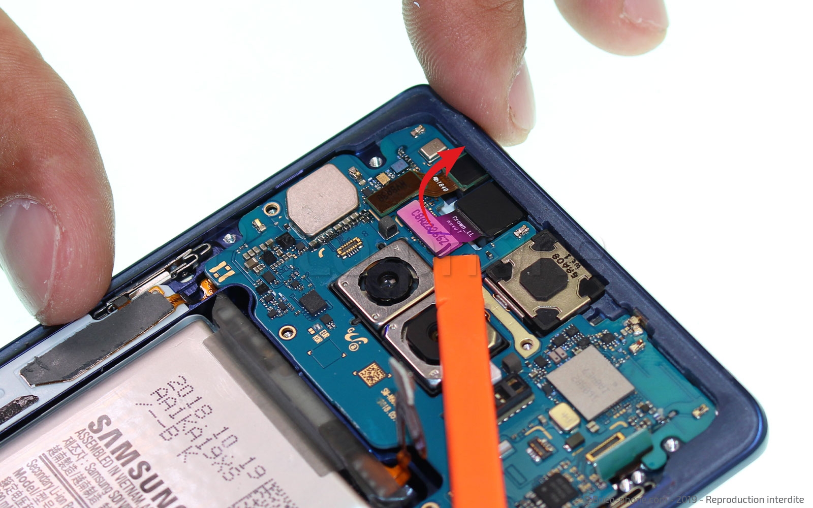 Changement du connecteur de charge sur Galaxy Note 9 photo 1