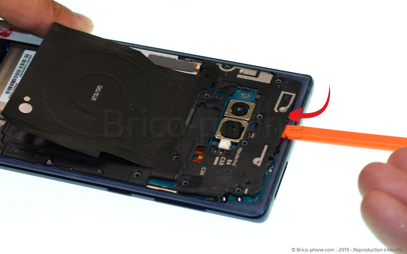 Changement du connecteur de charge sur Galaxy Note 9 photo 2