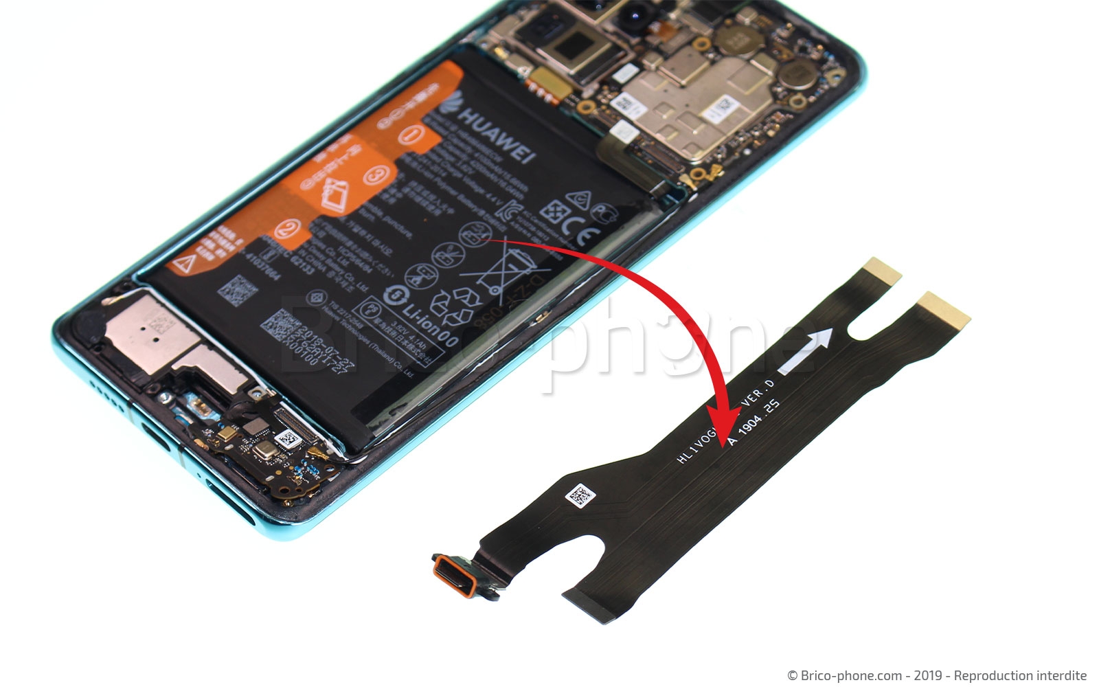 Changement du bloc écran  sur P30 Pro photo 4
