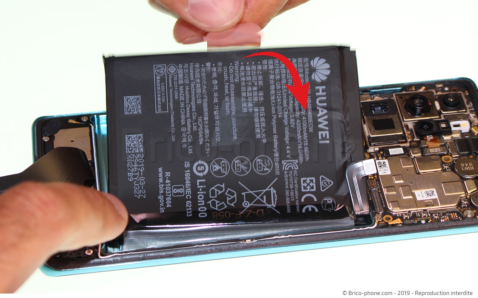 Changement de Batterie sur P30 Pro photo 2