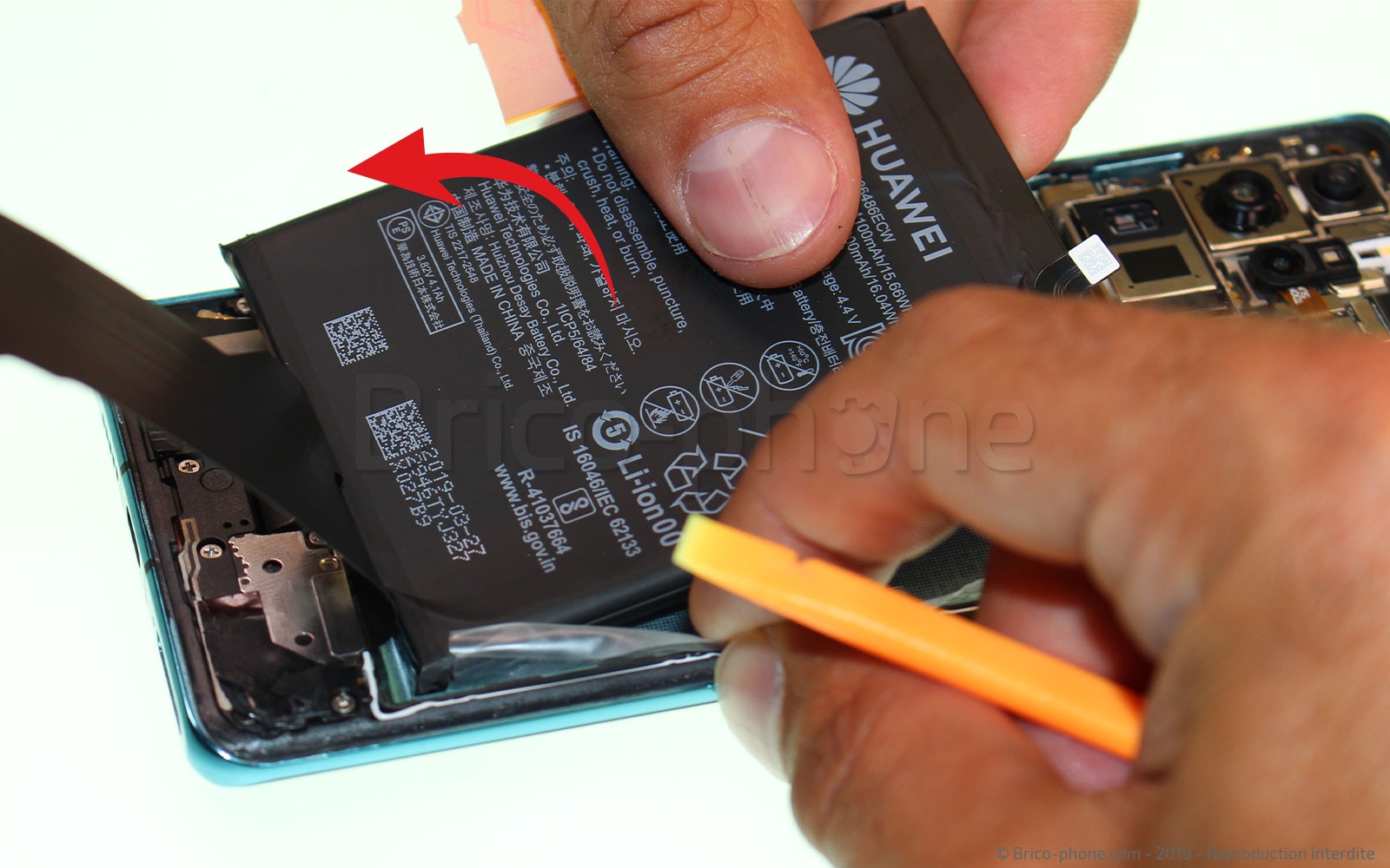 Changement de Batterie sur P30 Pro photo 3