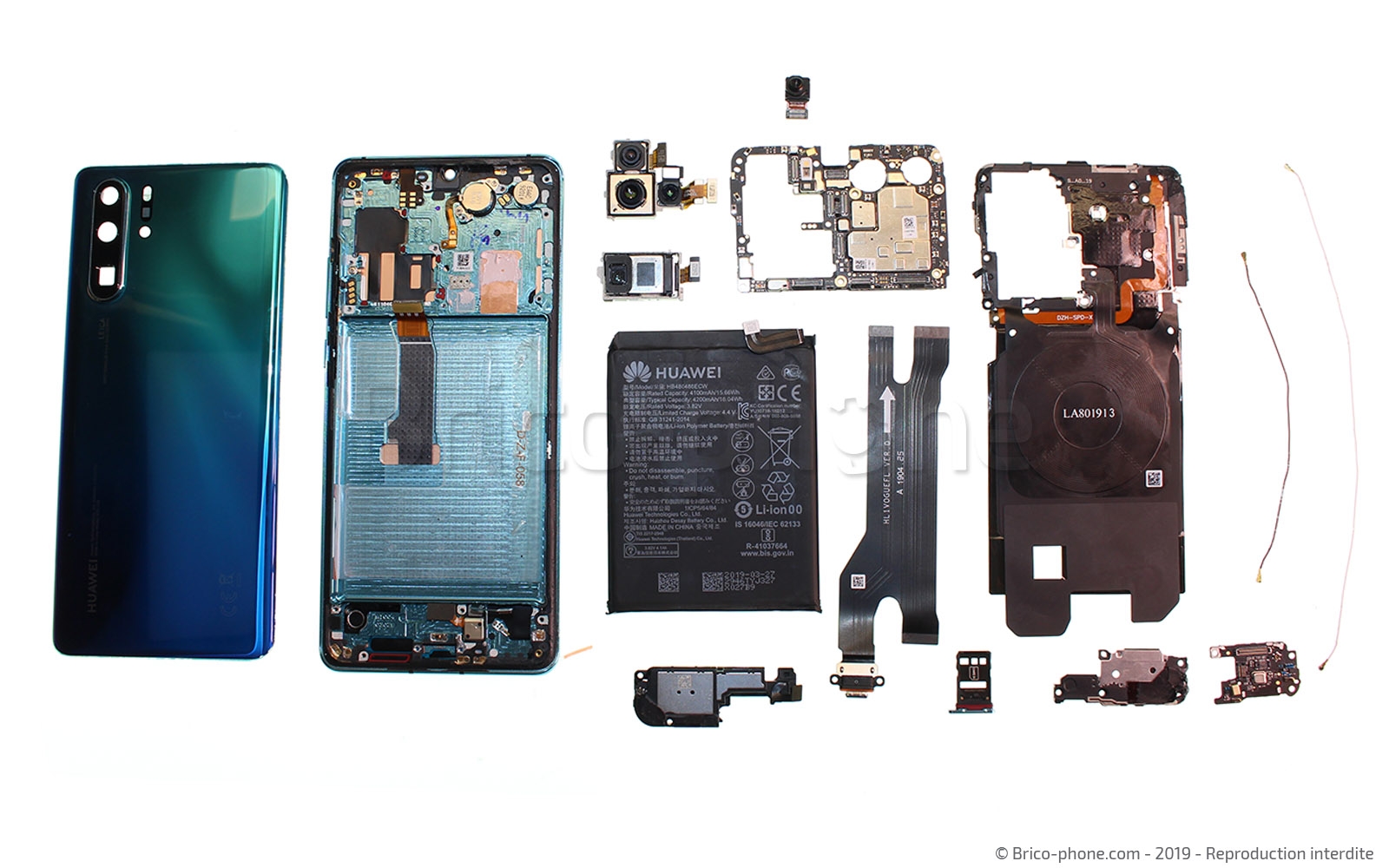 Démontage complet sur P30 Pro photo 1