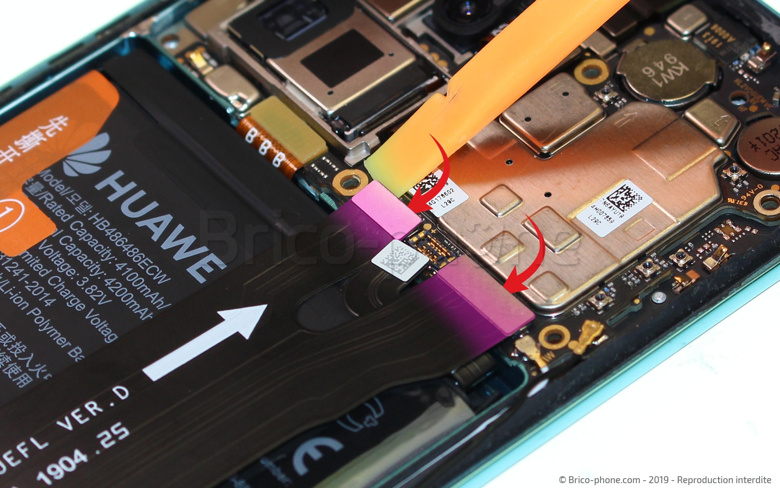 Changement du connecteur de charge sur P30 Pro photo 1