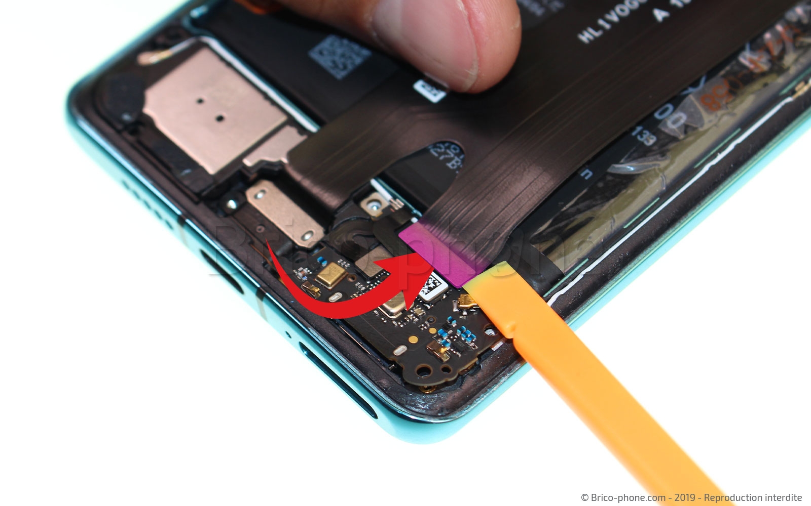 Changement du connecteur de charge sur P30 Pro photo 2