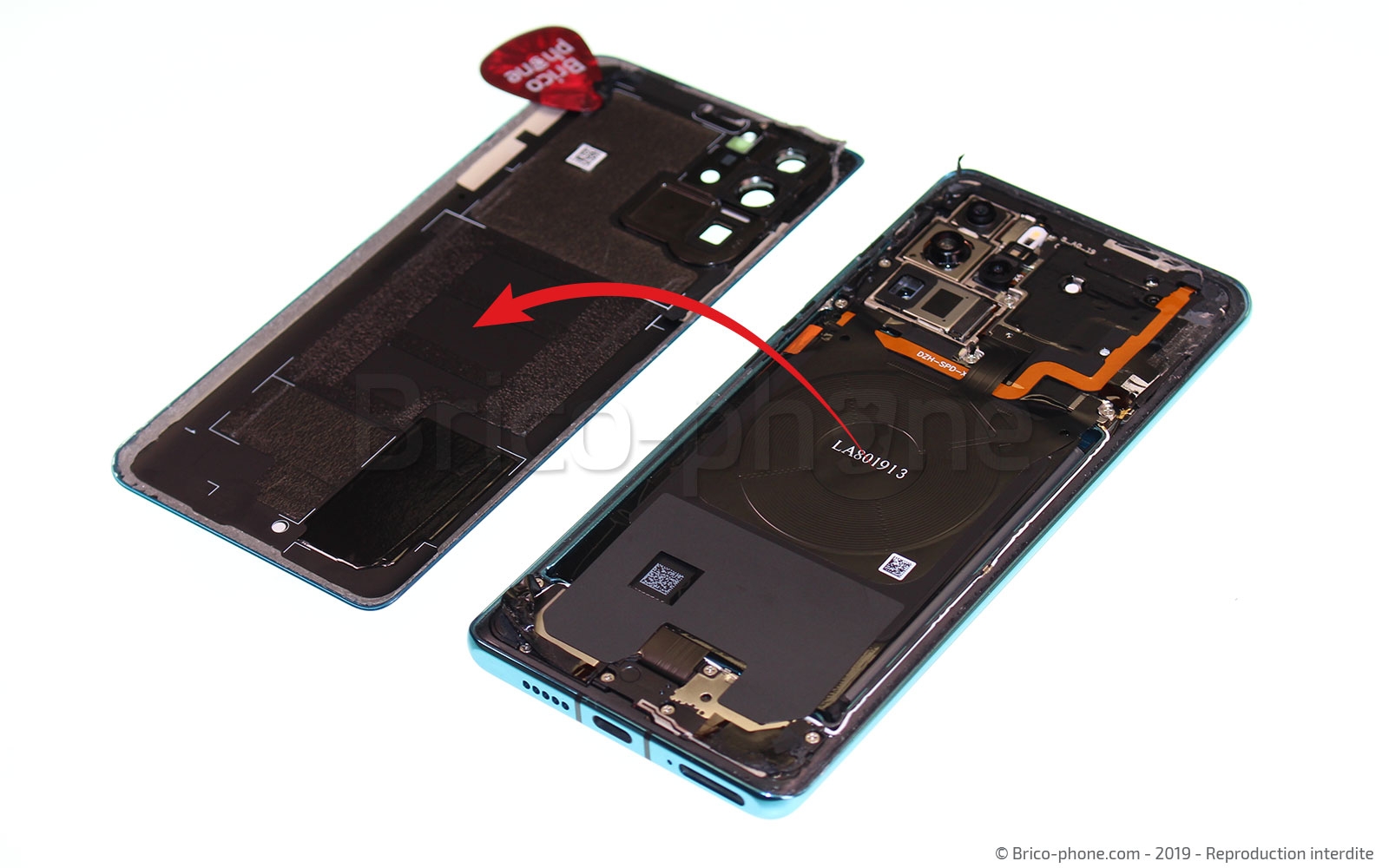 Changement du connecteur de charge sur P30 Pro photo 3