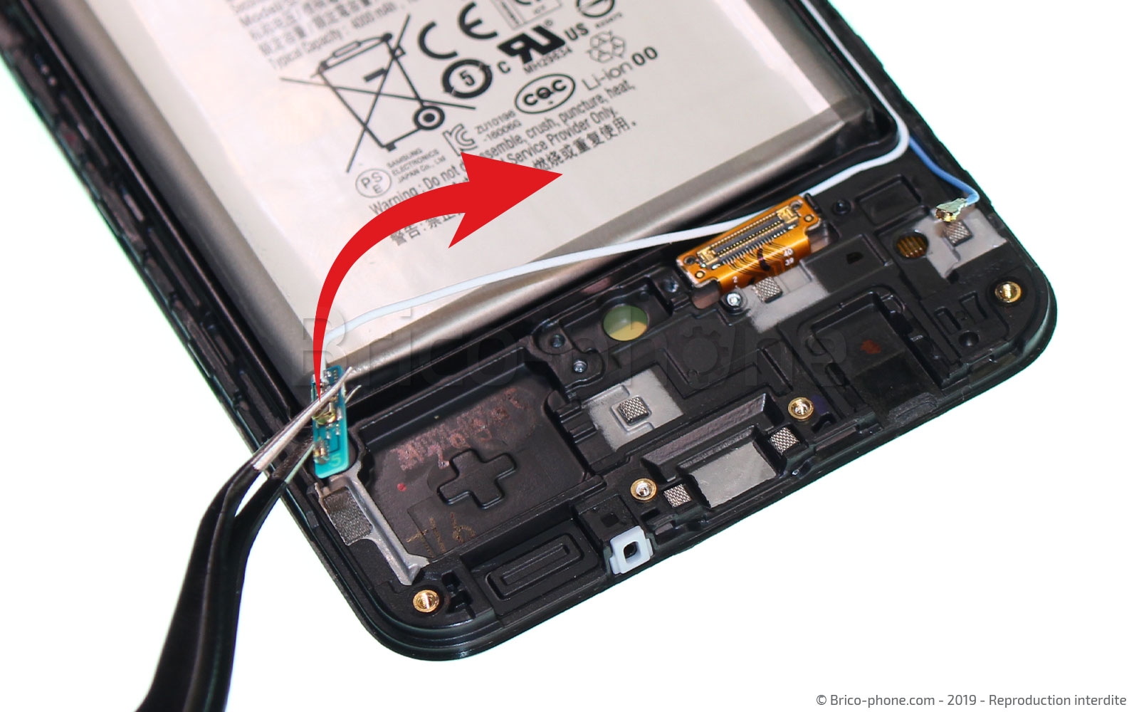 Démontage complet sur Galaxy A50 photo 2