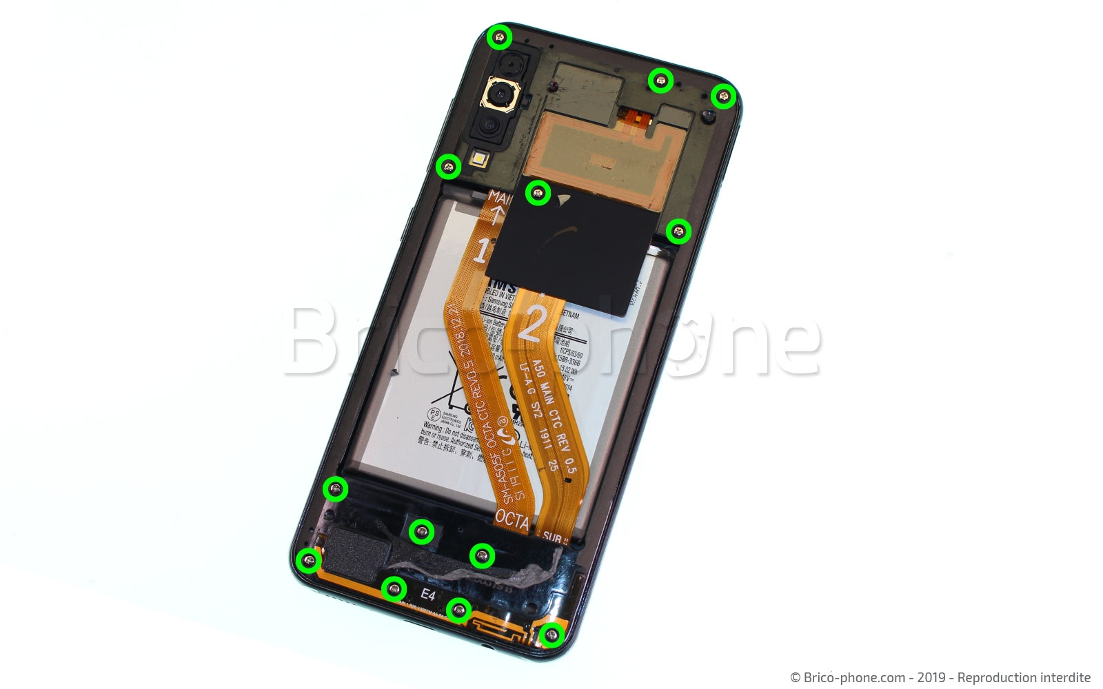 Démontage complet sur Galaxy A50 photo 1