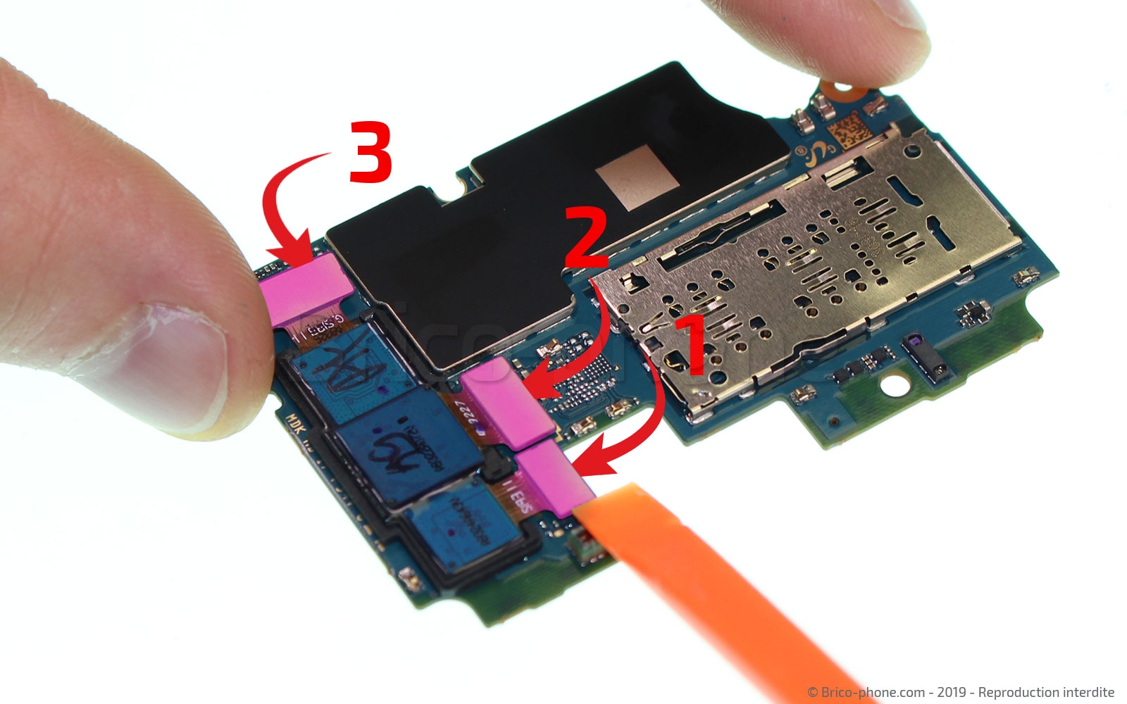 Démontage complet sur Galaxy A50 photo 1