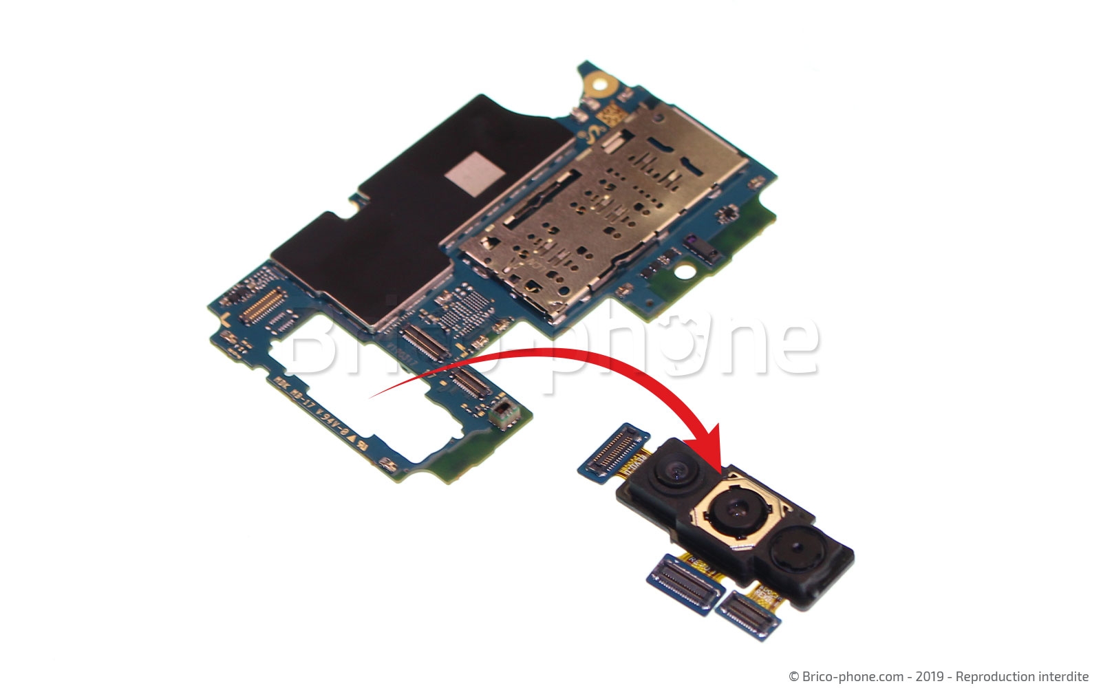 Démontage complet sur Galaxy A50 photo 4