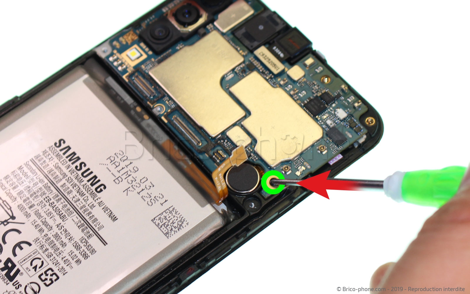 Démontage complet sur Galaxy A50 photo 1