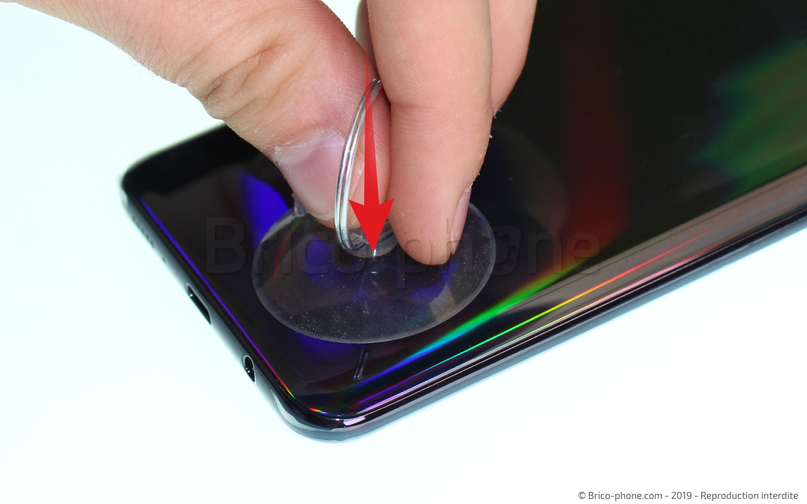 Changement de batterie sur Galaxy A50 photo 1