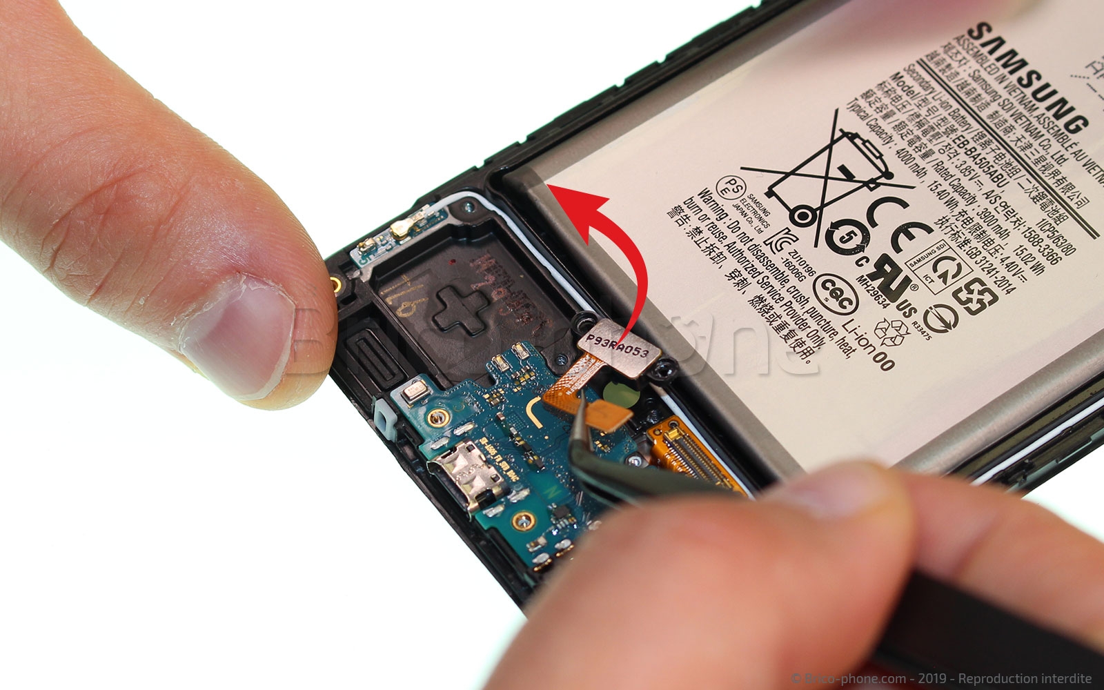 Changement de dock sur Galaxy A50 photo 3