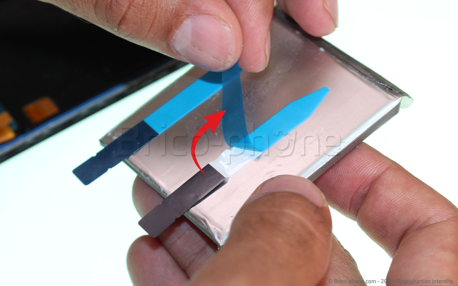 Changement d'écran vitre et AMOLED sur Galaxy A40 photo 3