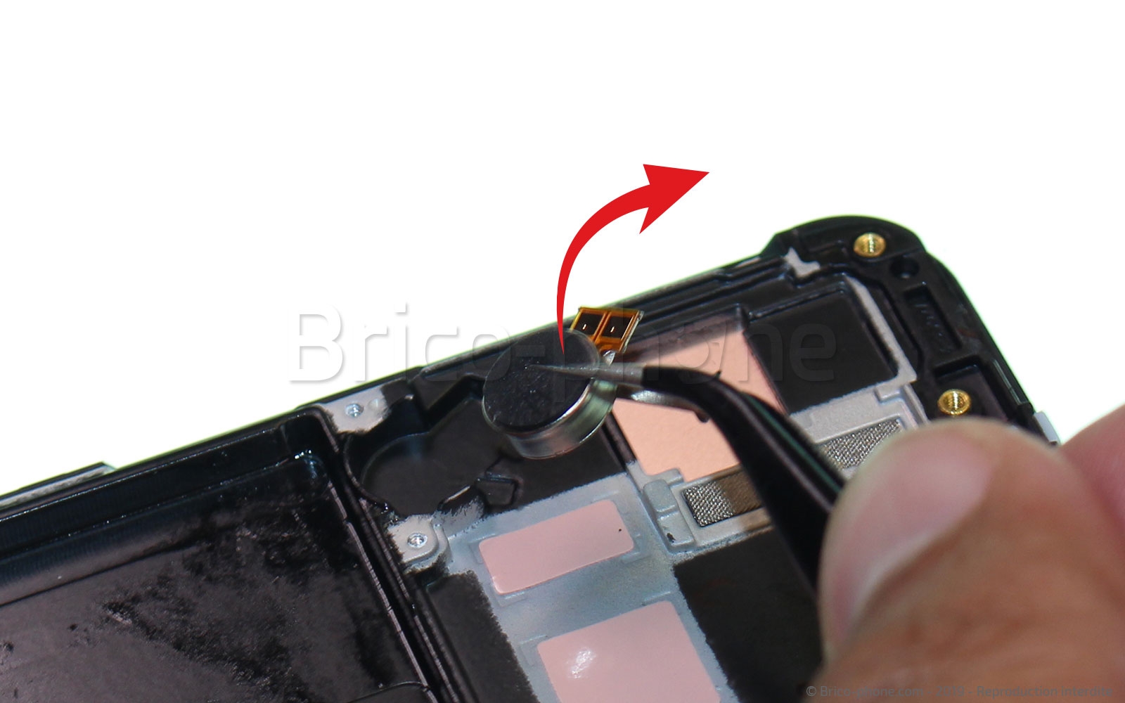 Changement d'écran vitre et AMOLED sur Galaxy A40 photo 2