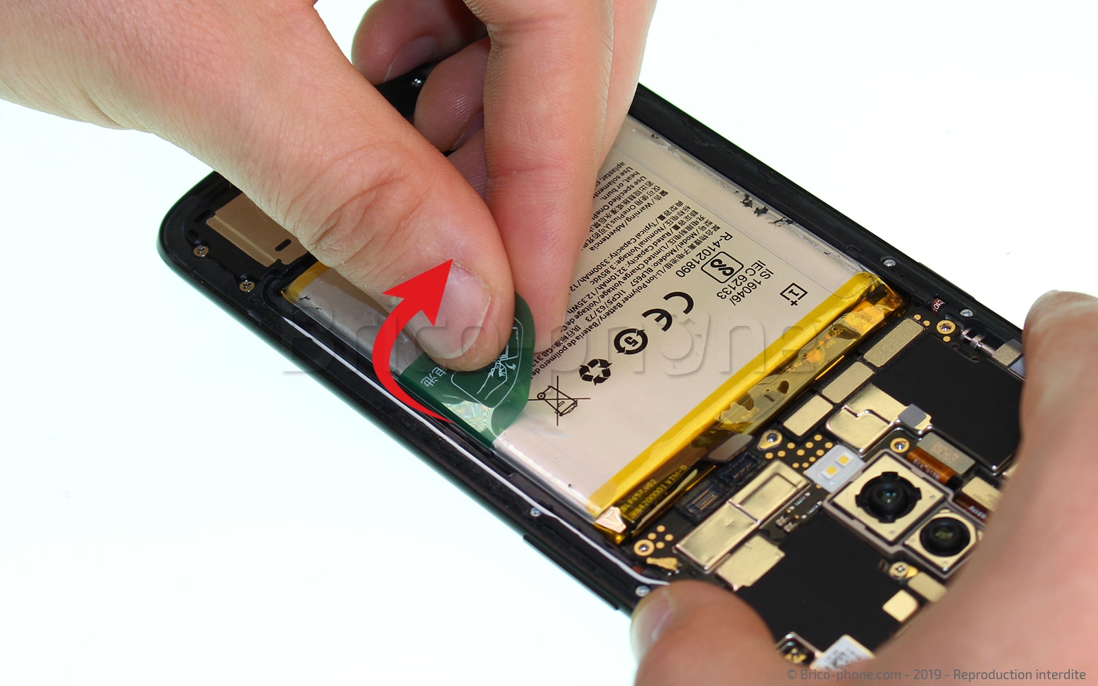Changement de batterie sur OnePlus 6 photo 2