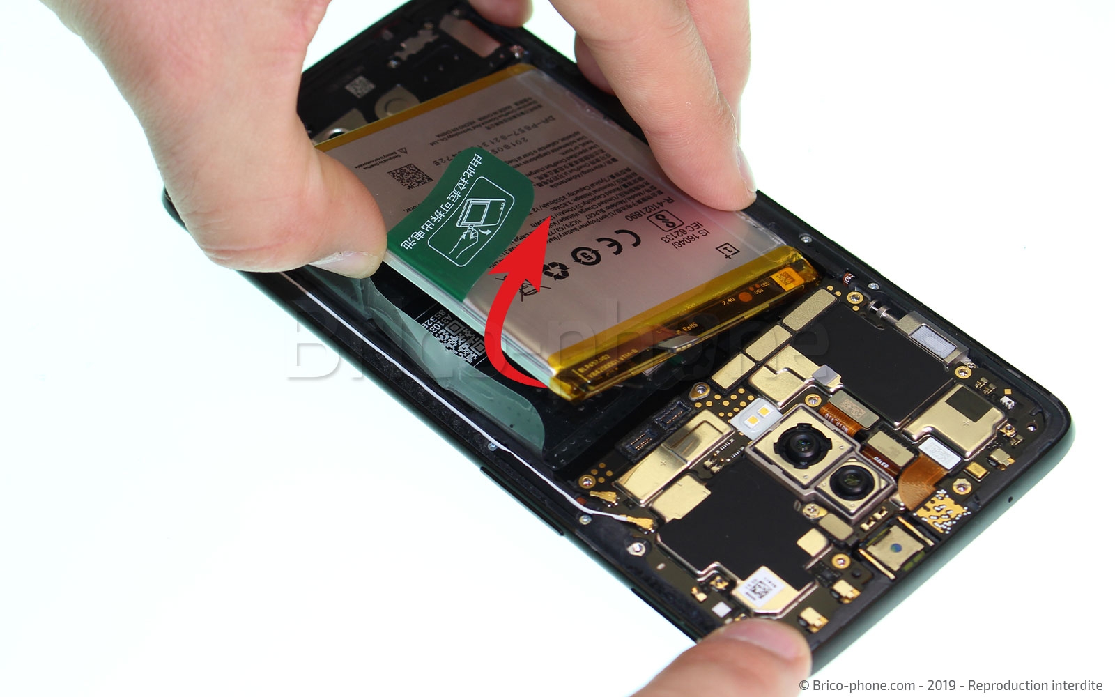 Changement de batterie sur OnePlus 6 photo 2
