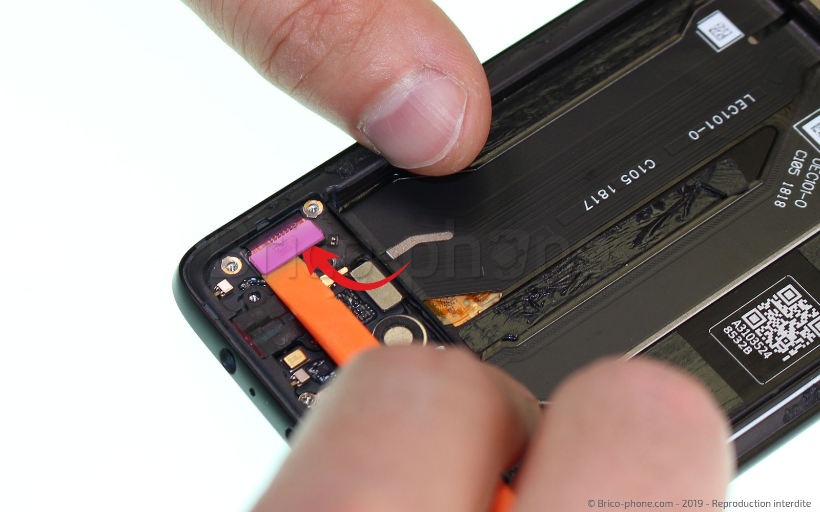 Changement du connecteur de charge sur OnePlus 6 photo 1