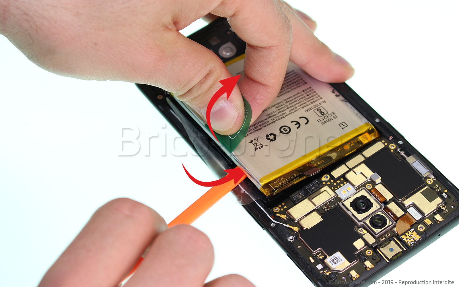 Changement du connecteur de charge sur OnePlus 6 photo 1