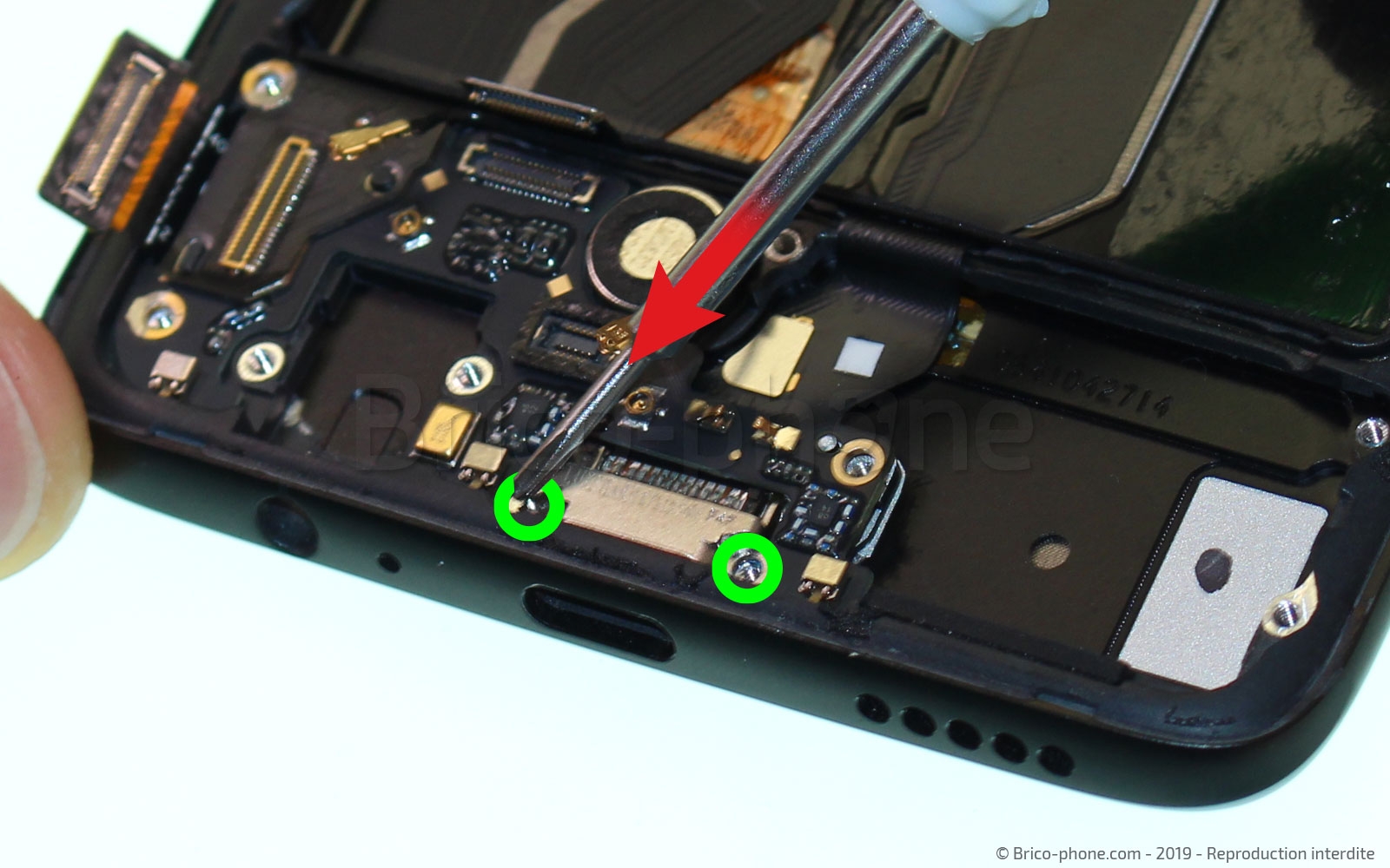 Changement du connecteur de charge sur OnePlus 6 photo 1