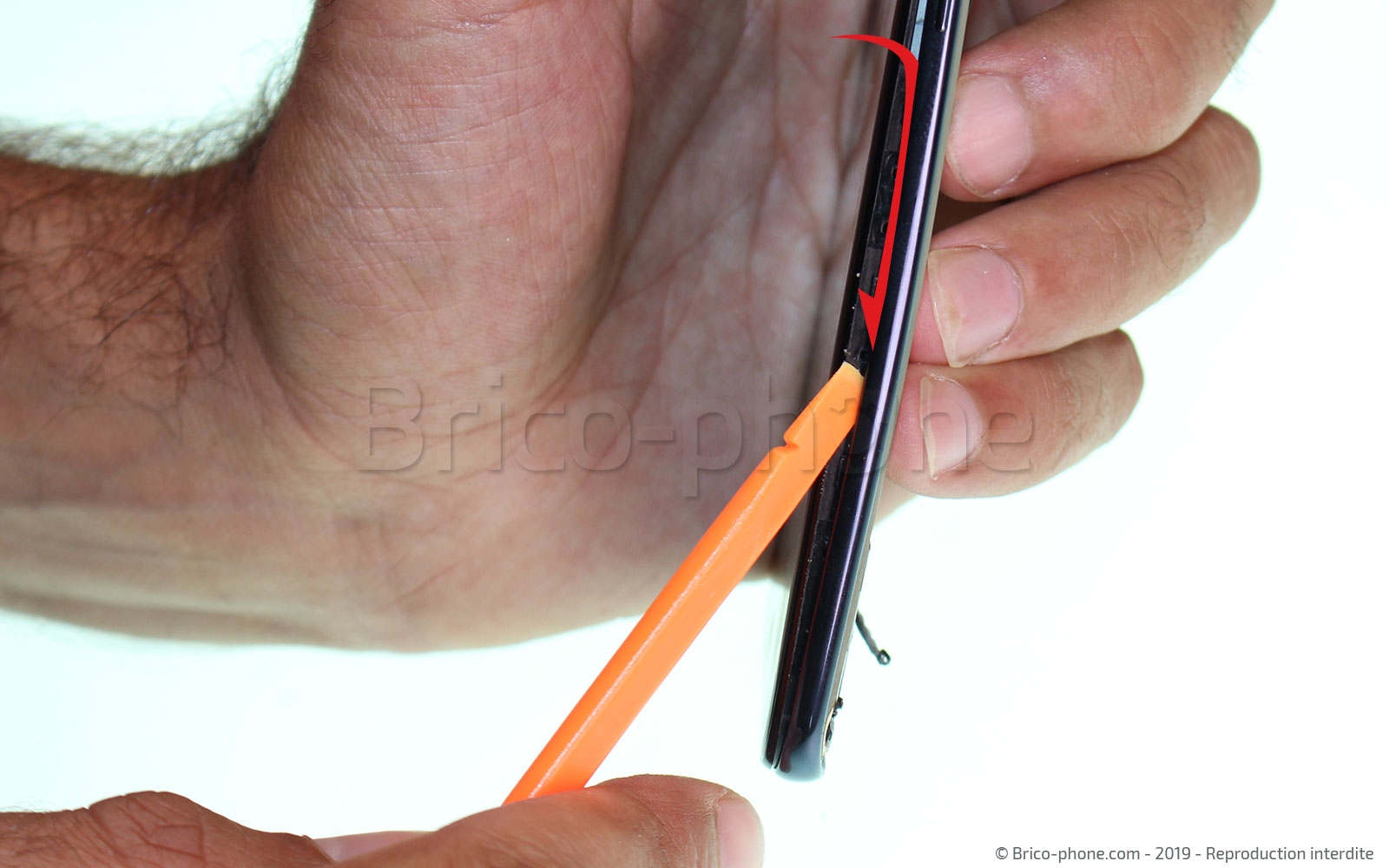 Changement de batterie sur Galaxy A40 photo 2