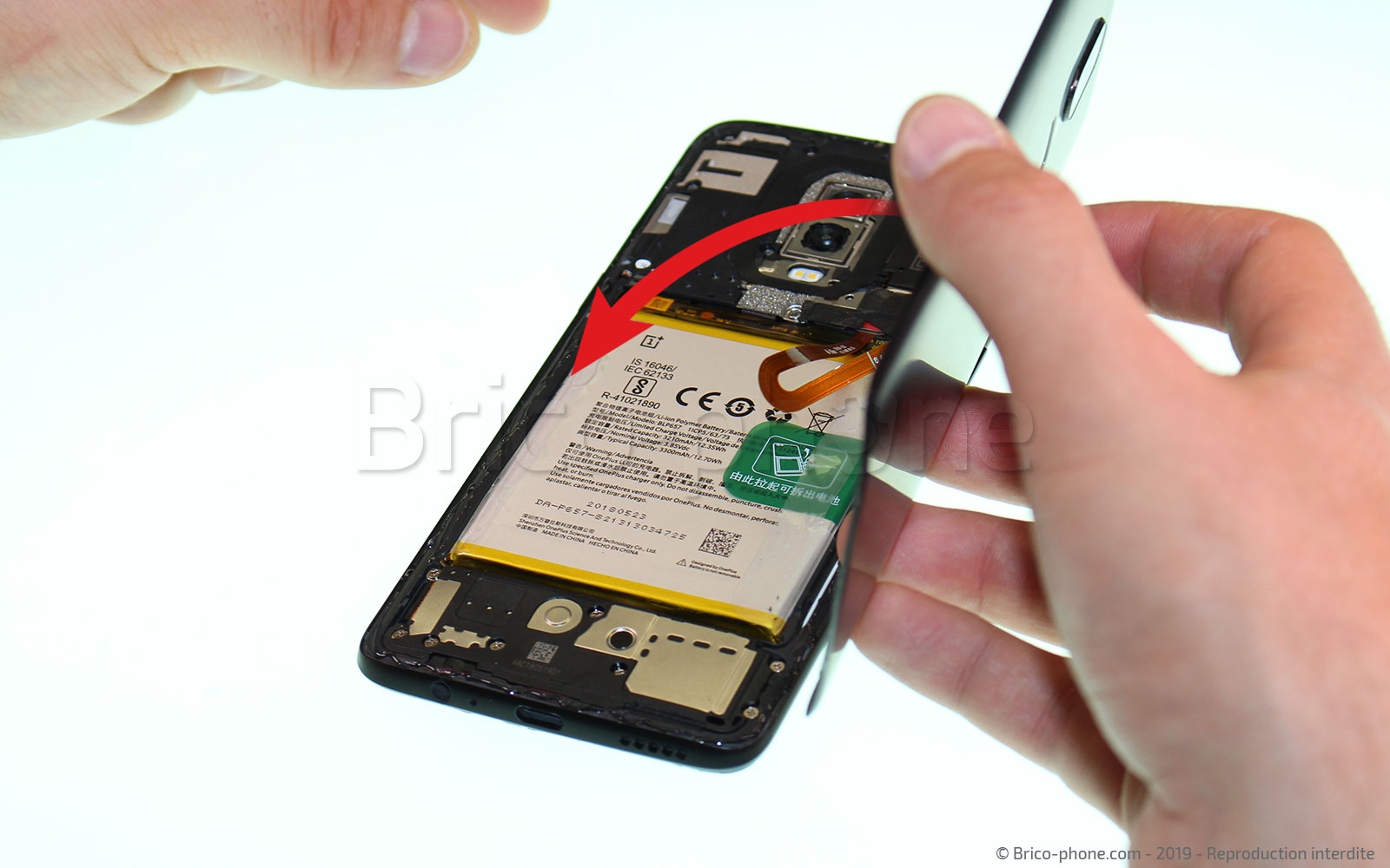 Changement d'écran vitre et LCD sur OnePlus 6 photo 1