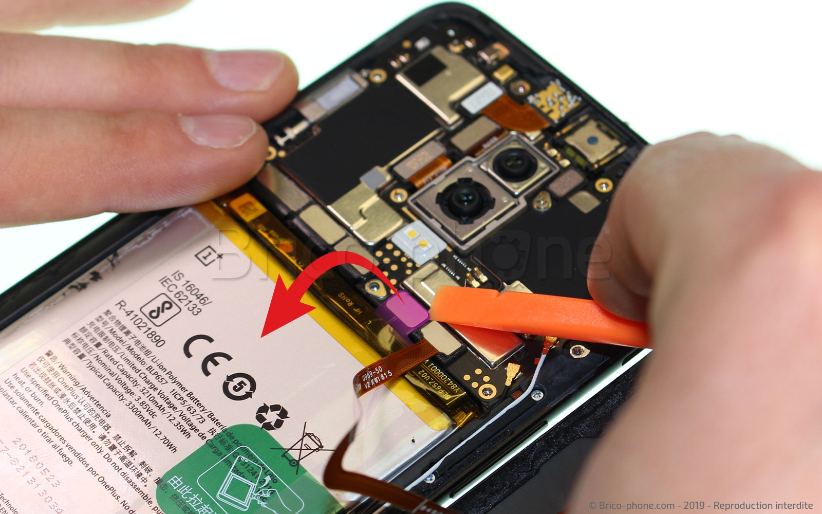 Changement d'écran vitre et LCD sur OnePlus 6 photo 1