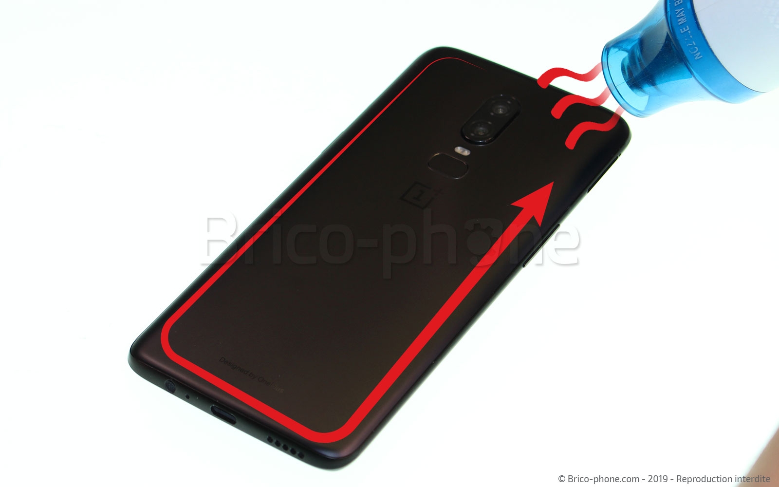 Changement d'écran vitre et LCD sur OnePlus 6 photo 1