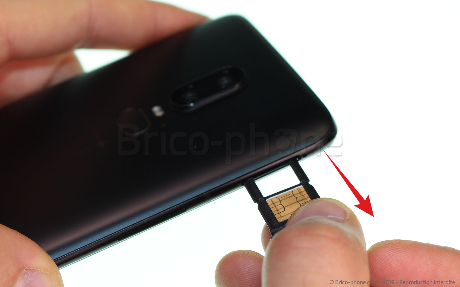Changement d'écran vitre et LCD sur OnePlus 6 photo 3