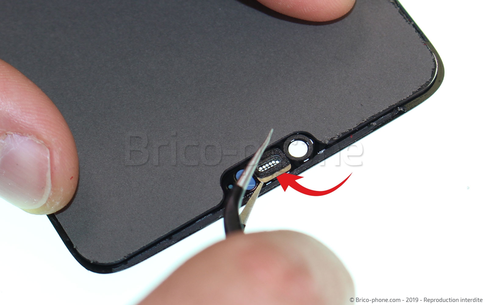 Changement d'écran vitre et LCD sur OnePlus 6 photo 2