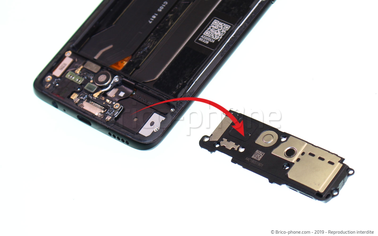 Changement d'écran vitre et LCD sur OnePlus 6 photo 3