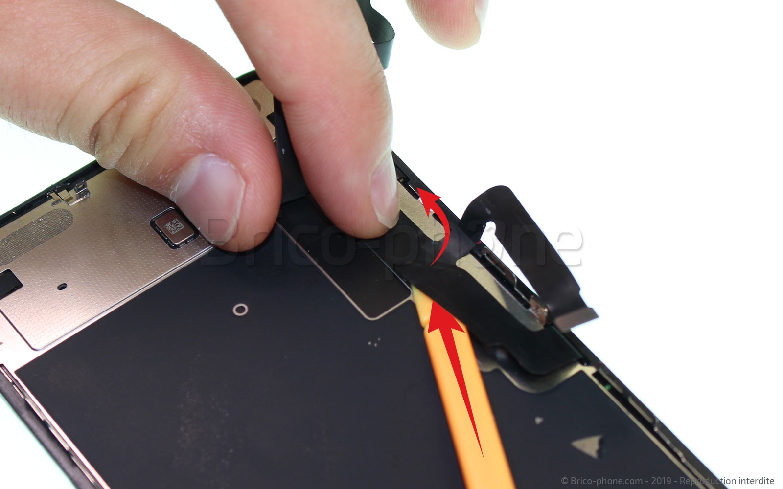 Changement de l'écran (vitre + LCD) sur iPhone XR photo 3