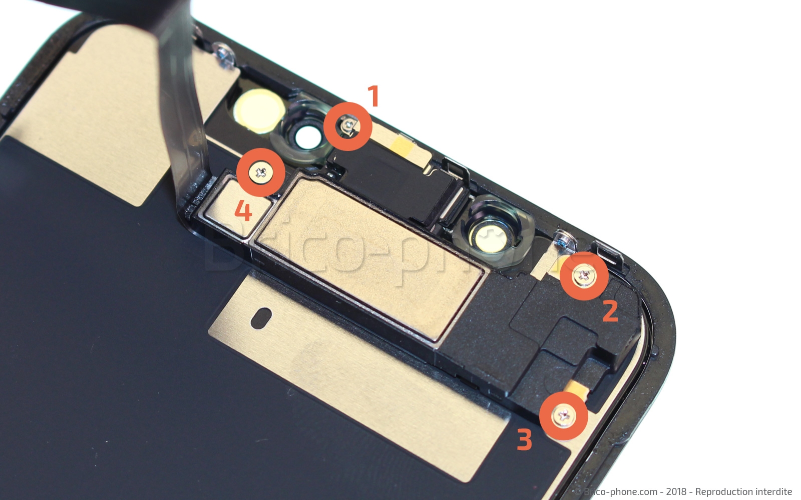 Changement de l'écran (vitre + LCD) sur iPhone XR photo 1