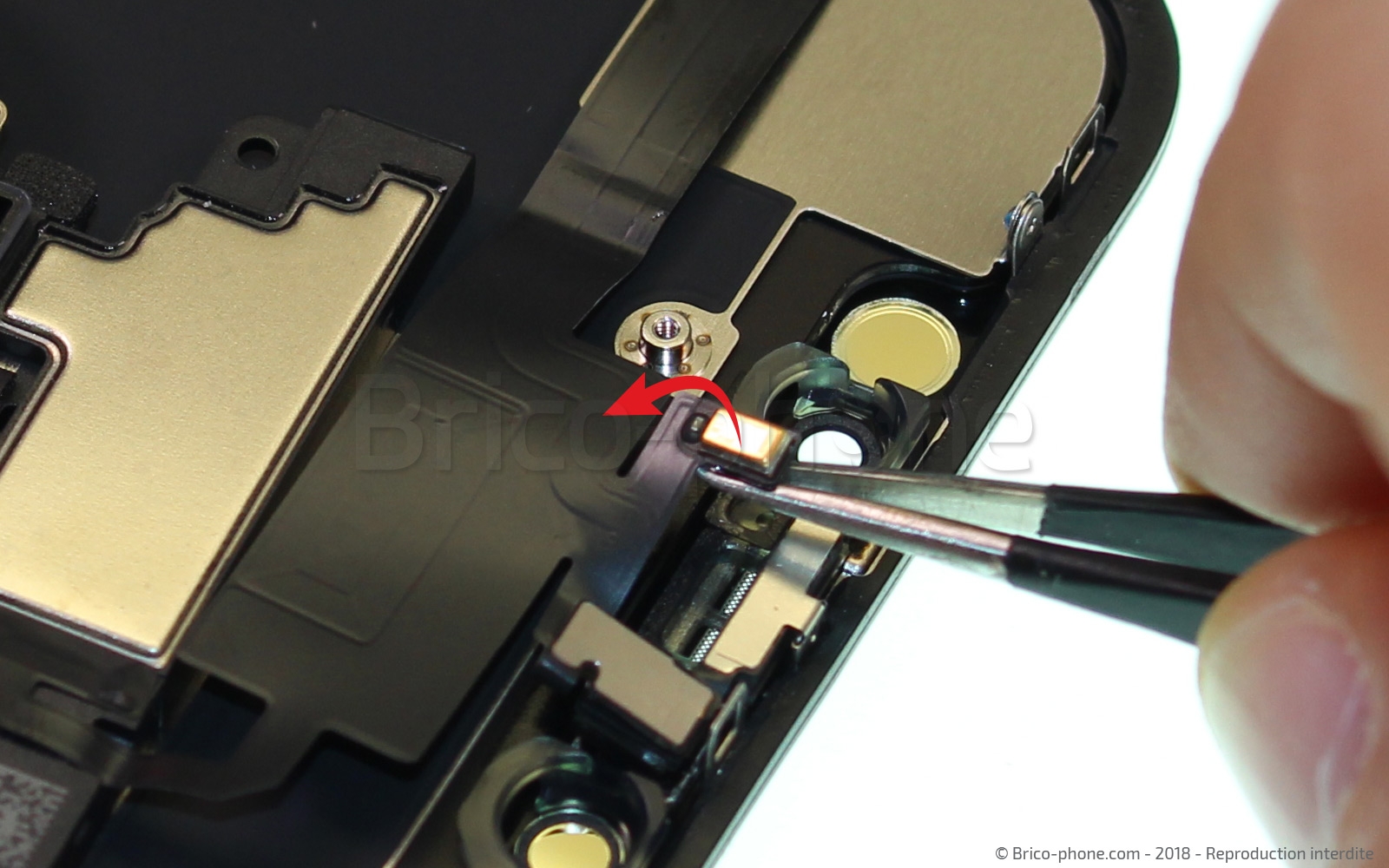 Changement de l'écran (vitre + LCD) sur iPhone XR photo 3